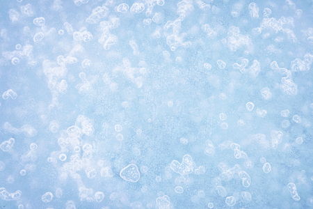 Textured ice blue frozen winter backgroundの写真素材