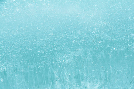 Textured ice blue cold frozen winter background