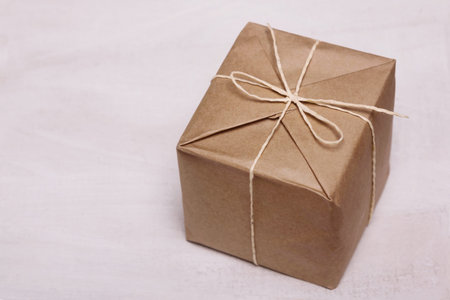 Brown packaging paper box
