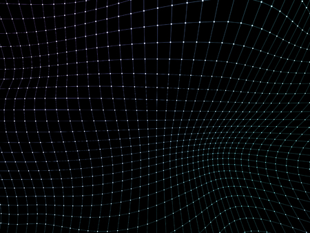 3d illustration of modern cyber backgroundの写真素材