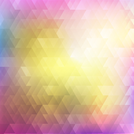 Abstract geometric background. Colorful mosaic backdrop. Geometric triangular backgroundのイラスト素材