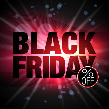 Black Friday Sale.のイラスト素材
