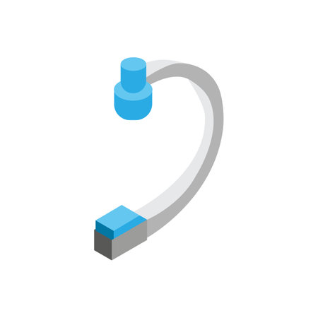 Medical Equipment 1 Flat Icon Illustration Isolated in Whiteのイラスト素材