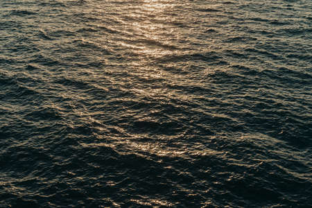 Panoramic of natural landscape with windmills in Spain.の写真素材