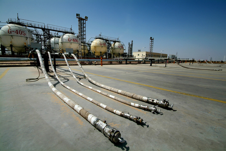 Storage of fuel storage tanksのeditorial素材