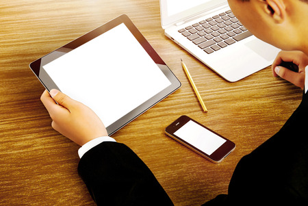 Digital flat panel computerのeditorial素材