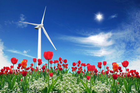 Clean energyの写真素材