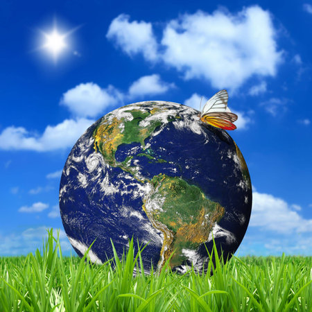 Ambient and nature of the earthの写真素材