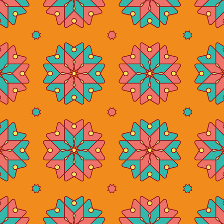 Vector Flower Pattern Designのイラスト素材