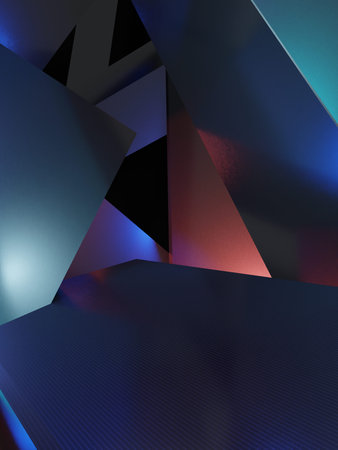 3D Rendering Minimal Chinese, Korean or Japanese Style Paper Fan Studio Shot Product Display Background for Beauty or Festive Food and Beverage Products.の写真素材