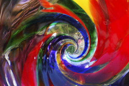 Colorful abstract glass background design
