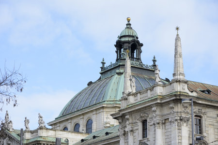 Palace of Justice (Justizpalast) in Munich (Germany)のeditorial素材