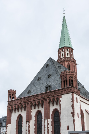 Nikolai Church in Frankfurt (Germany)の写真素材