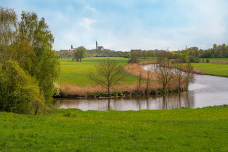 The river WÃ¶rnitz at DonauwÃ¶rth (Bavaria, Germany)