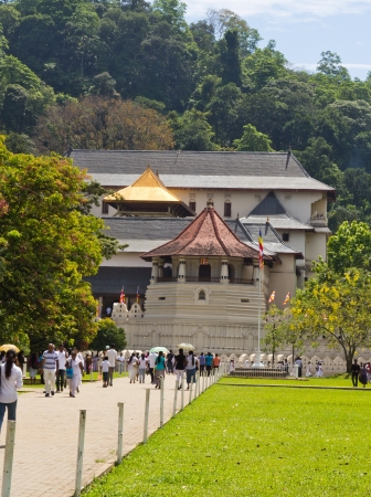  Famous Buddist Temple of the Tooth Relic ,Dalada Maligawa, Sri Lanka のeditorial素材