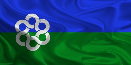 Metropolitan Toronto Flagの写真素材