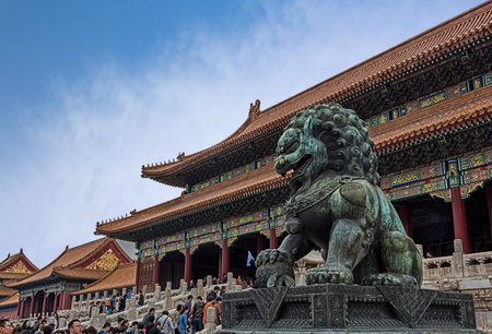 Forbidden City, Beijing, Chinaのeditorial素材