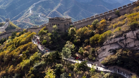 Chinese Great Wallのeditorial素材