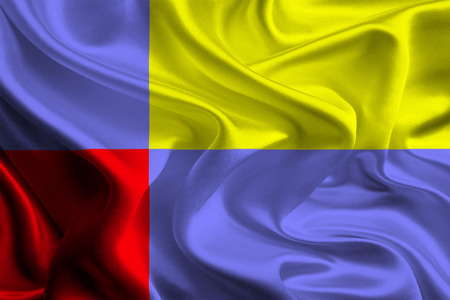 Flags of Regions of Slovakia  Nitra Region の写真素材
