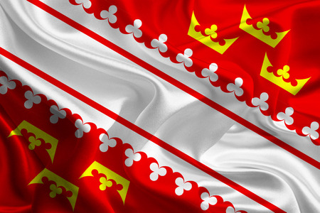 Flags of Regions of France  Alsaceの写真素材