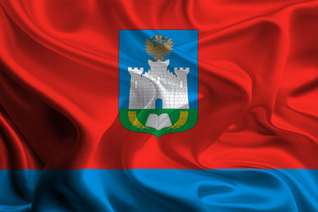 Flag of Oryol Oblastの写真素材