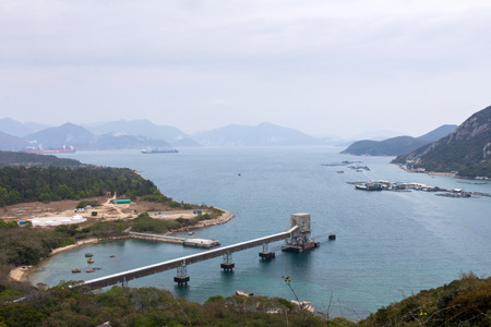 Lamma Island in Hong Kongの写真素材