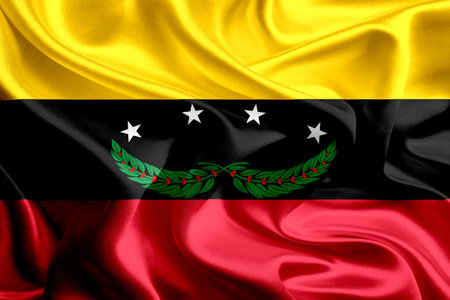 Flags of Tachira State, Venezuelaの写真素材