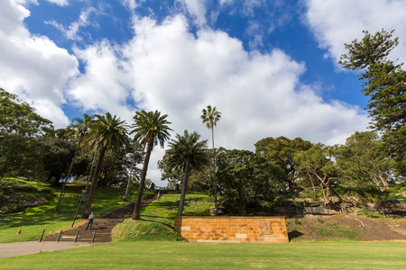 On this spot the Queen Elizabeth first landed on Australian soil on 3rd February 1954 のeditorial素材