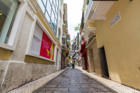 Streets of Macauのeditorial素材