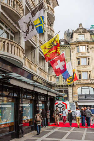 The Bucherer has a rich tradition within Europe?s watch and jewellery sector.のeditorial素材