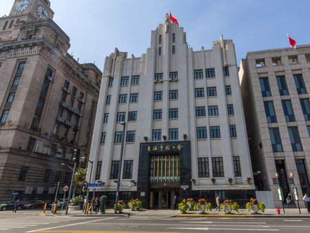 Bank of Shanghai is a bank based in Shanghai in the Peoples Republic of China.のeditorial素材