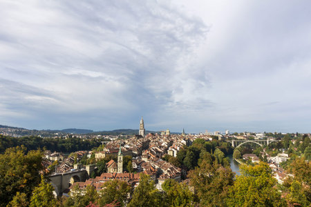 View of the old town of Bern, capital of Switzerland