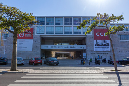 Centro Cultural de Belem is a major museum and cultural center showing exhibitions a art collections like the Berardo Museum and music concerts.のeditorial素材
