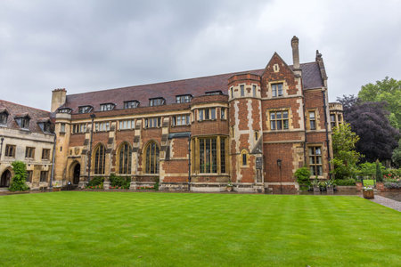 Pembroke College in the University of Cambridge, England. It is the third-oldest college of the university and has over 700 students and fellows.のeditorial素材