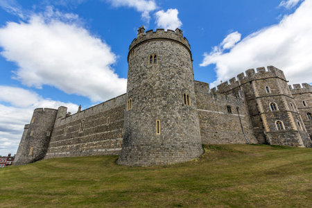 Windsor Castle in the English county of Berkshireのeditorial素材