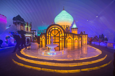 Harbin International Ice and Snow Sculpture Festival is an annual winter festival that takes place...