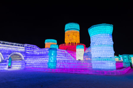 Harbin International Ice and Snow Sculpture Festival is an annual winter festival that takes place...