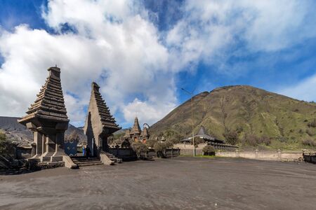 Pura Luhur Poten Gunung Bromo in Java, Indonesiaの写真素材