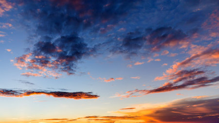 Beautiful Sunrise in Bromo Tengger Semeru National Park