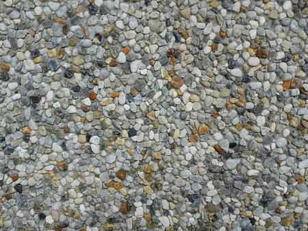 Stone and pebble backgroundの写真素材