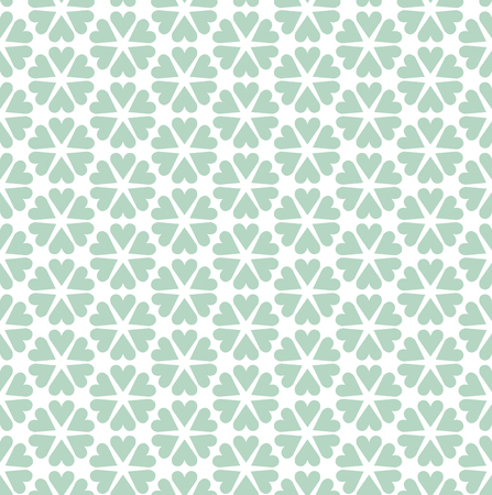 Vector Geometric Heart Background. Abstract cute seamless pattern.のイラスト素材