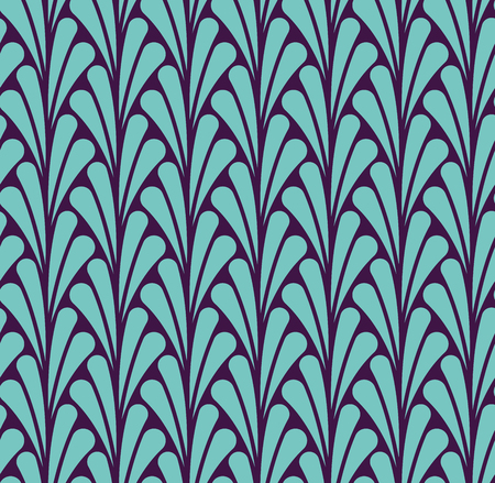 A Vector Classic Floral art nouveau Seamless pattern. Stylish abstract art deco texture.のイラスト素材