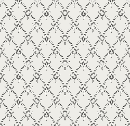 Vector Seamless pattern. Stylish abstract art deco texture.のイラスト素材