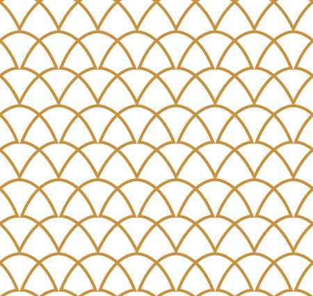 Classic Art Deco Seamless Pattern. Geometric Stylish Texture. Abstract Retro Vector Texture.のイラスト素材