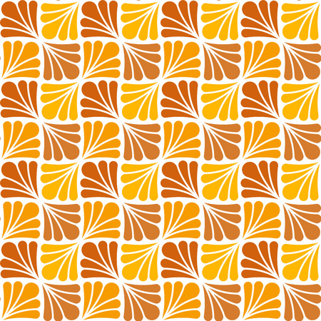 Vector Classic Floral art nouveau Seamless pattern. Stylish abstract art deco texture.のイラスト素材