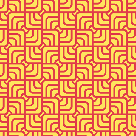 Vector Modern Seamless Pattern. Monochrome Retro Texture. Hipster Geometric Background.のイラスト素材