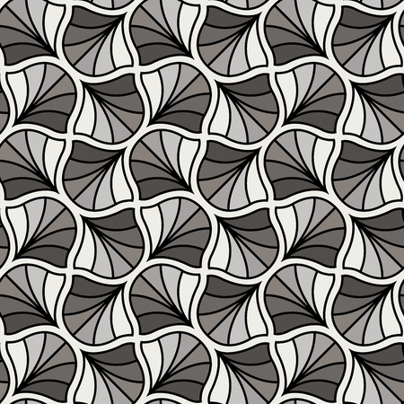 Classic Art Deco Seamless Pattern. Geometric Stylish Texture. Abstract Retro Vector Texture.のイラスト素材
