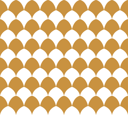 Vintage Seamless Geometric Pattern. Abstract Vector Background. Art Deco Texture.のイラスト素材
