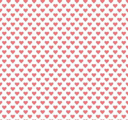 Cute Heart Seamless Pattern. Lovely background.のイラスト素材