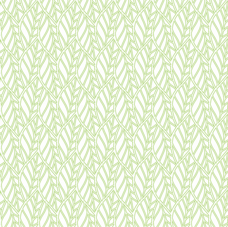 Geometric leaves vector seamless pattern. Abstract vector texture. Leaf background.のイラスト素材